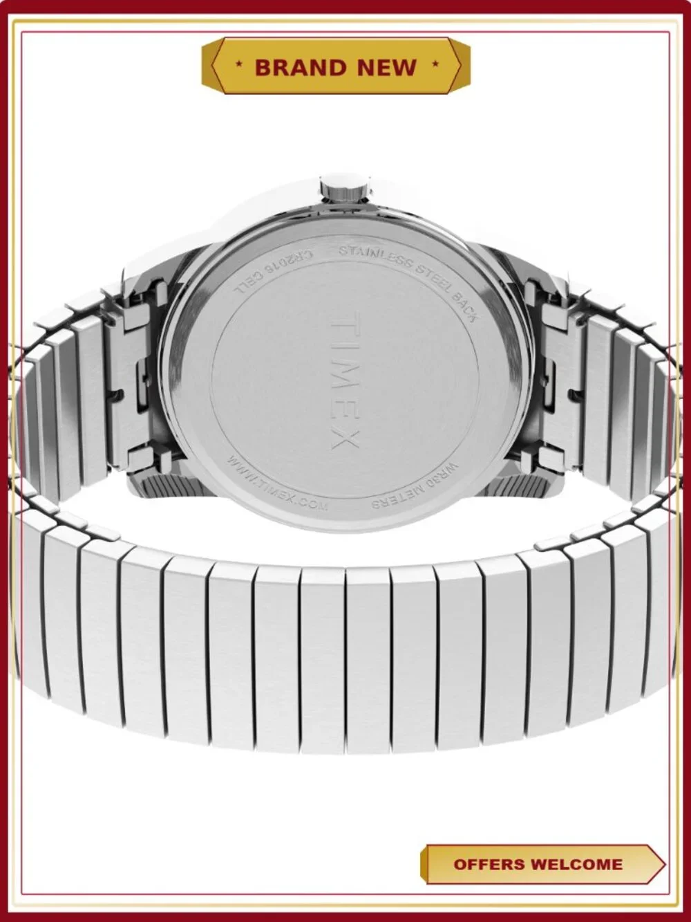 Men's Easy Reader Watch with Perfect Fit